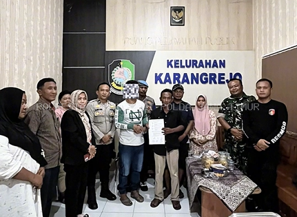 Jabat Tangan Penutup Perselisihan: Langkah Humanis Pamapta Banyuwangi Selesaikan Perkara Penganiayaan